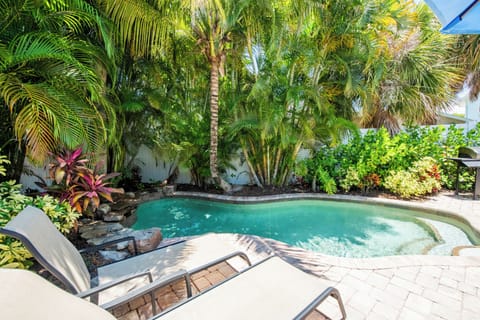 Private Tropical pool area