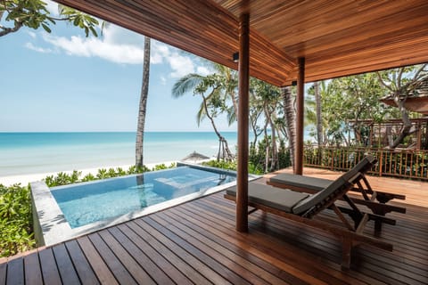 Beachfront villa, 1 Bedroom with private pool | Beach/ocean view