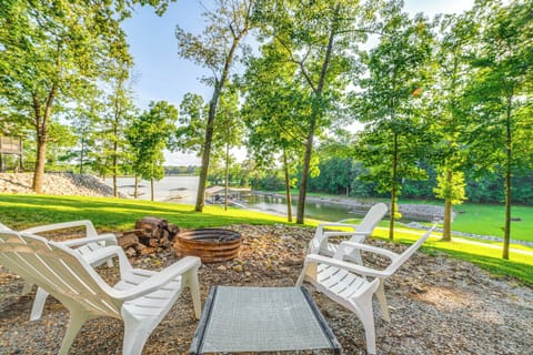 Gilbertsville Vacation Rental | 3BR | 2BA | 1,800 Sq Ft | Stairs Required