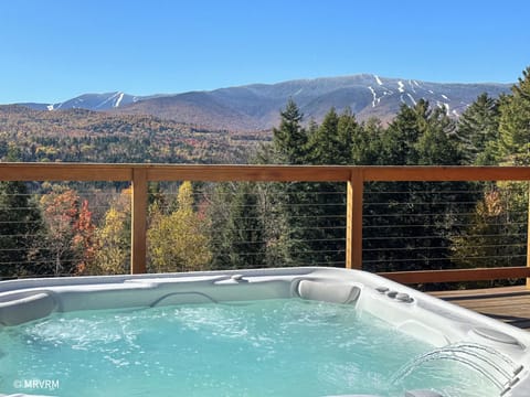 Breathtaking view from hot tub