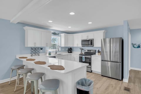 Open concept kitchen