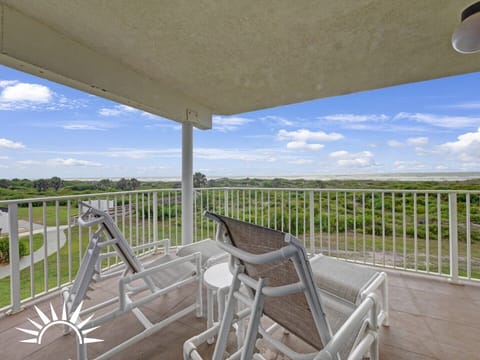 View from Ocean front wrap around balcony