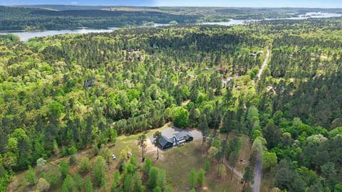 The Reserve with Lake Greeson in the background