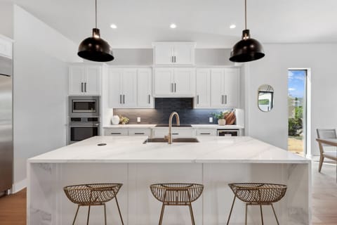 Fully stocked kitchen