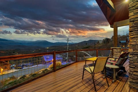 Breathtaking views from the deck make every moment unforgettable.