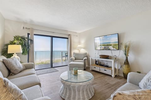 Coastal and bright living room with ocean views a perfect place to relax