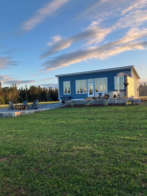 Front view of the cottage