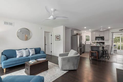Light-filled living area with open layout—perfect for relaxing, dining, and connection.
