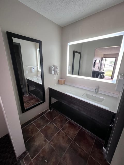 Standard Double Room | Desk, laptop workspace, blackout drapes, iron/ironing board