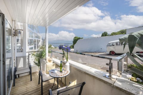 Balcony/Terrace, Seating Area, Sea Views-Porthminster Skies