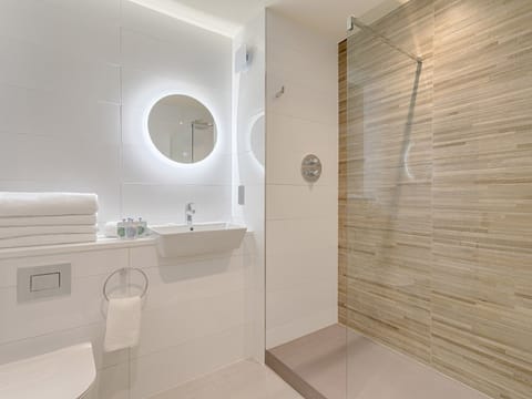 Free toiletries, hair dryer, towels, soap