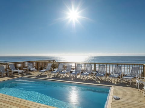 Elevated Pool Overlooking the Ocean