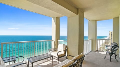 Unwind on your private oceanfront balcony with stunning turquoise waters stretching to the horizon, perfect for morning coffee or sunset cocktails.