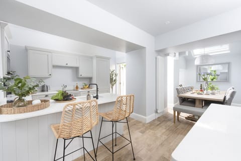 The Bright, spacious Kitchen/ Diner with lots of seating - The Elms