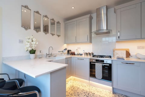 House | Private kitchen | Fridge, microwave, oven, stovetop