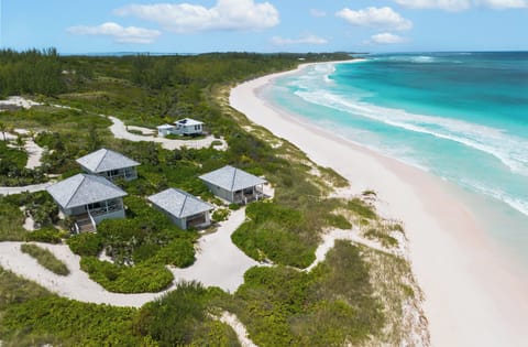 Welcome to the Bohemia Estate, a private 3-acre estate located directly on a mile-long pink-sand beach near Governors Harbour.