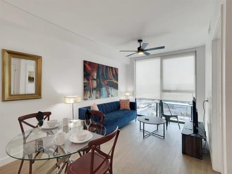 Downtown Phoenix Phoenix 1 Bedroom Living Room