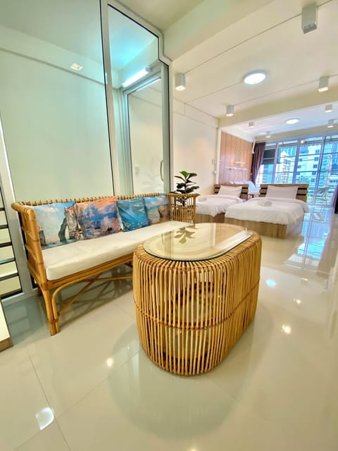 Family Quadruple Room, Multiple Beds, Non Smoking, Garden View | Individually decorated, individually furnished, desk, laptop workspace