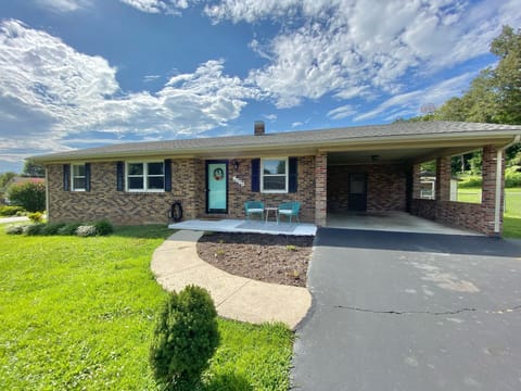 Front of Home with Carport