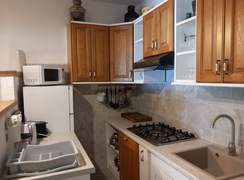 Apartment (Guest House Green Corner Supetarska D) | Private kitchen | Fridge
