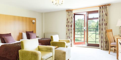 In-room safe, desk, laptop workspace, iron/ironing board