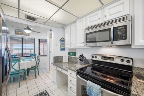 Modern Kitchen with built in desk