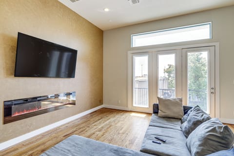 Houston Vacation Rental | 3BR | 3.5BA | 2,183 Sq Ft | Stairs Required