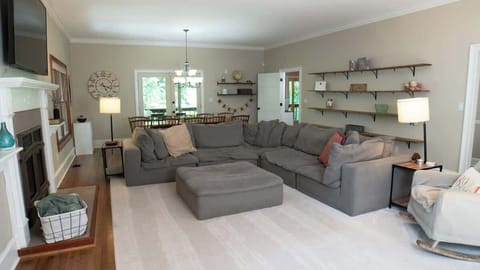 Spacious Living Room on main floor.