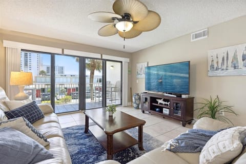 Enjoy movie nights to this spacious living room.