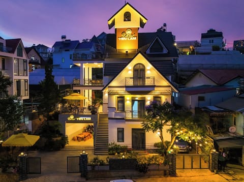 Front of property - evening/night