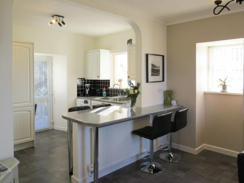 Useful breakfast bar | Fisherman&rsquo;s Cottage, Stairhaven by Glenluce