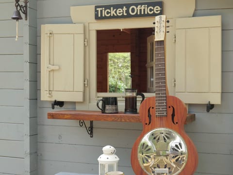 Outdoor area | The Signal Box, Girvan