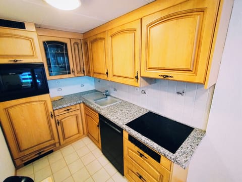 Family Apartment, Mountain View | Private kitchen | Electric kettle