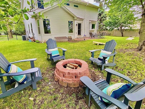 Make smores while you relax around a cozy fire!