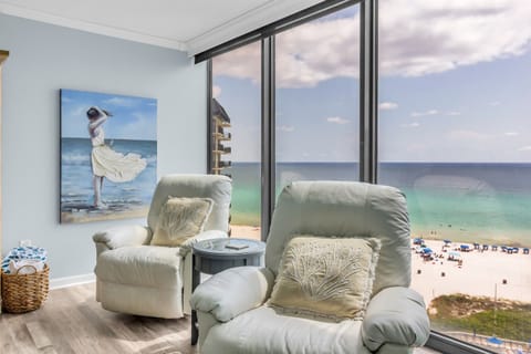 Great view from the windows and balcony