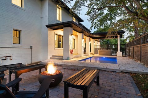 You Outdoor Oasis awaits! Enjoy evenings by the fire pit and take a dip in the inviting pool!
