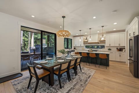 Kitchen + Dining – Open Concept + Dining Set + Prep Space for Shared Meals