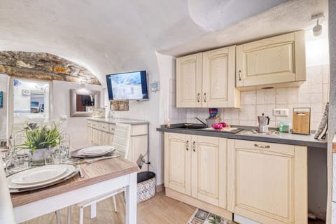 Kitchen and dining area