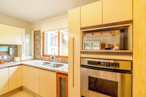 Junior Cabin, Multiple Bedrooms, Kitchen | Private kitchen | Full-size fridge, microwave, oven, stovetop