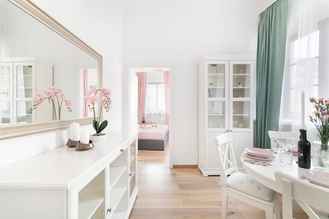 Comfort Apartment, City View | Living area | Flat-screen TV