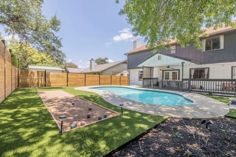 new Bocce ball area!