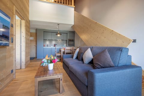 Standard Duplex, 2 Bedrooms | Living area | TV