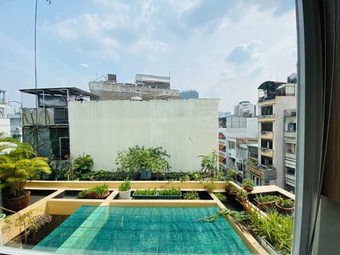 Deluxe Studio, Balcony, City View | Desk, laptop workspace, iron/ironing board, free WiFi
