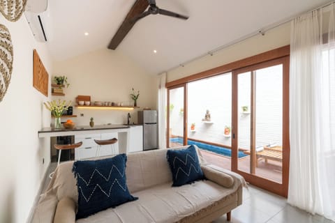 Premium Villa, Pool View | Living area | 55-inch Smart TV with digital channels, Netflix, streaming services