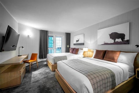 Sink into your plush beds and drift away.