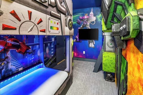 Robot Warriors *Theme Room 1* on Second Floor