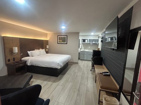 Deluxe Studio Suite | Egyptian cotton sheets, premium bedding, down comforters