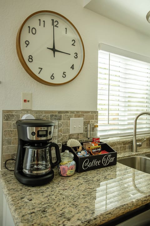 Coffee bar stocked with everything you need to brew your perfect cup