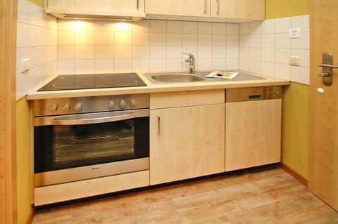 Apartment | Private kitchen | Electric kettle, toaster, highchair