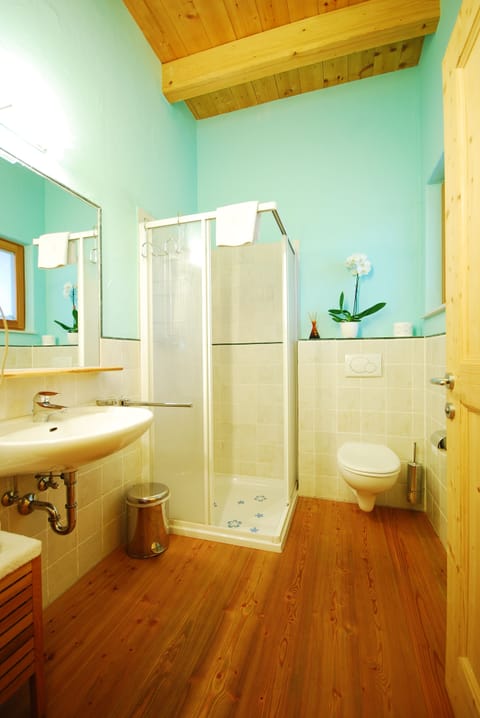 Double or Twin Room | Bathroom | Shower, hair dryer, heated floors, towels